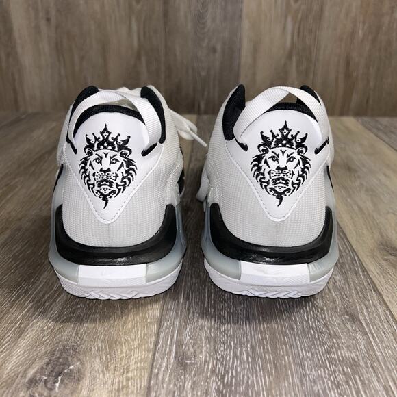 Nike Basketball LeBron Witness 7 Men’s Size 9.5 White DZ3299-100 James VII Shoes - Picture 7 of 11